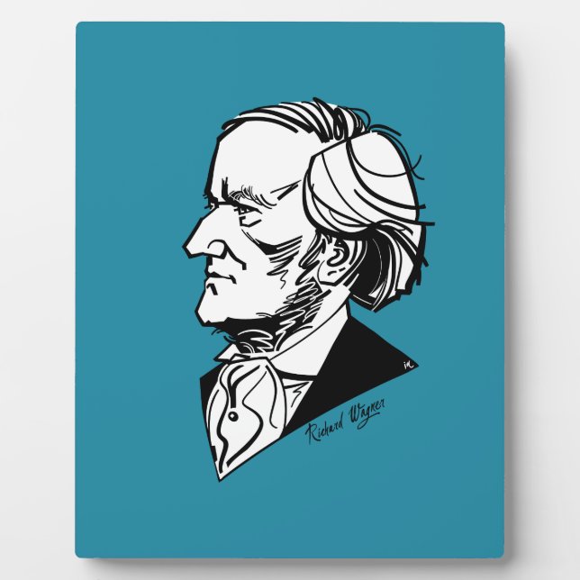 Richard Wagner Plaque (Front)