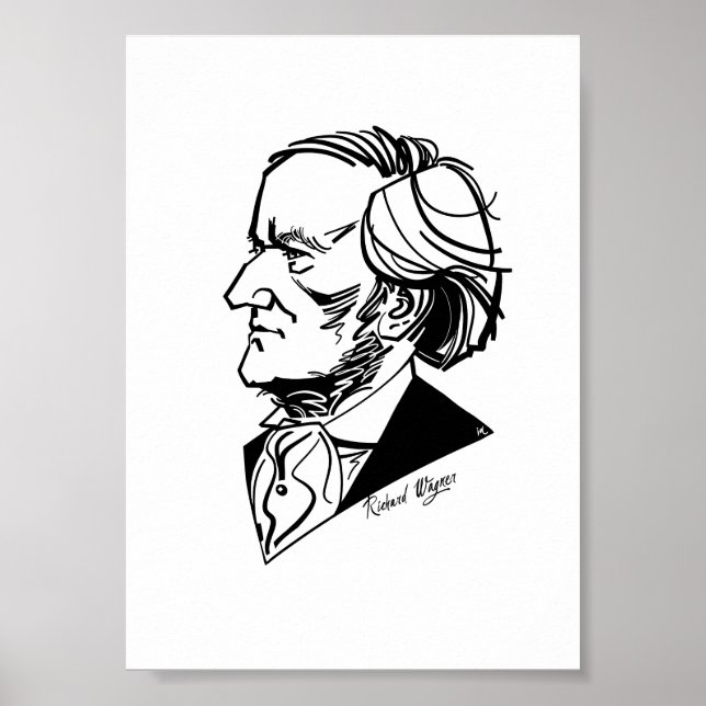 Richard Wagner Poster (Front)