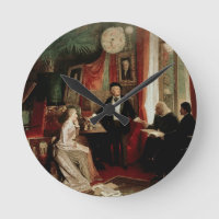 Richard Wagner with Franz Liszt and Liszt's daught