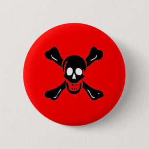 Richard Worley-Black 6 Cm Round Badge
