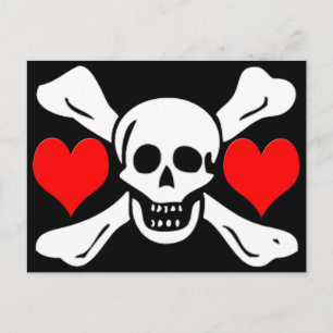 Richard Worley-Hearts Postcard