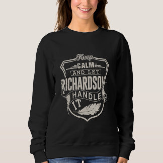 Richardson Last Name Shirt Richardson Name Birthda