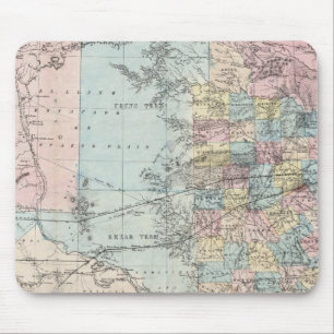 Richardson's New Map Of The State Of Texas Mouse Mat