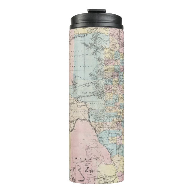 Richardson's New Map Of The State Of Texas Thermal Tumbler (Front)