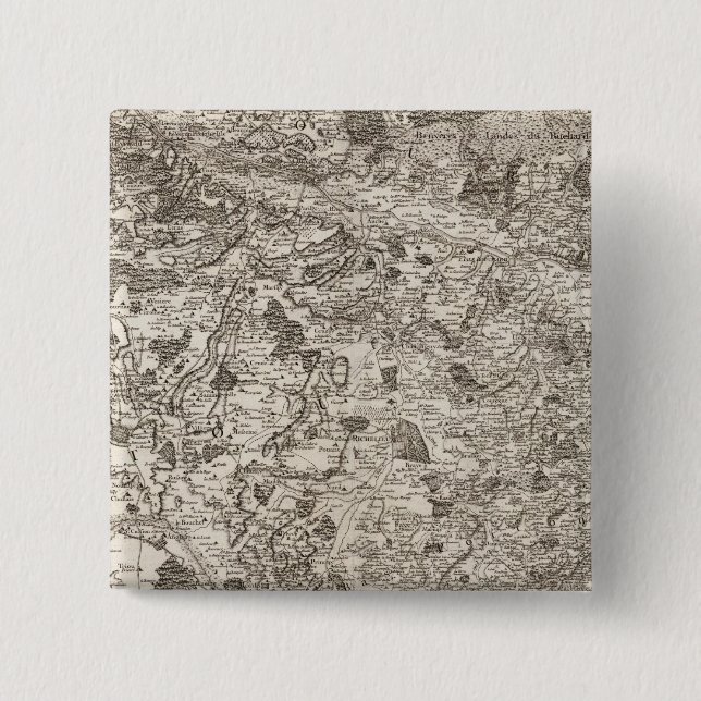 Richelieu, Saumur 15 Cm Square Badge (Front)