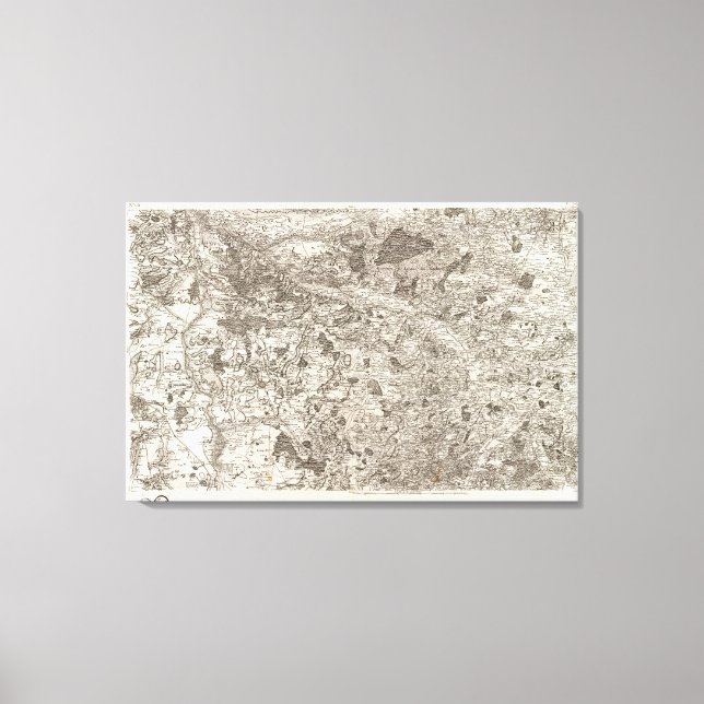 Richelieu, Saumur Canvas Print (Front)