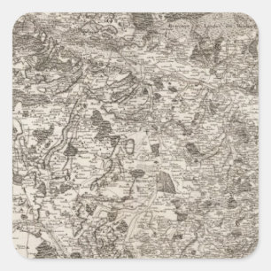 Richelieu, Saumur Square Sticker