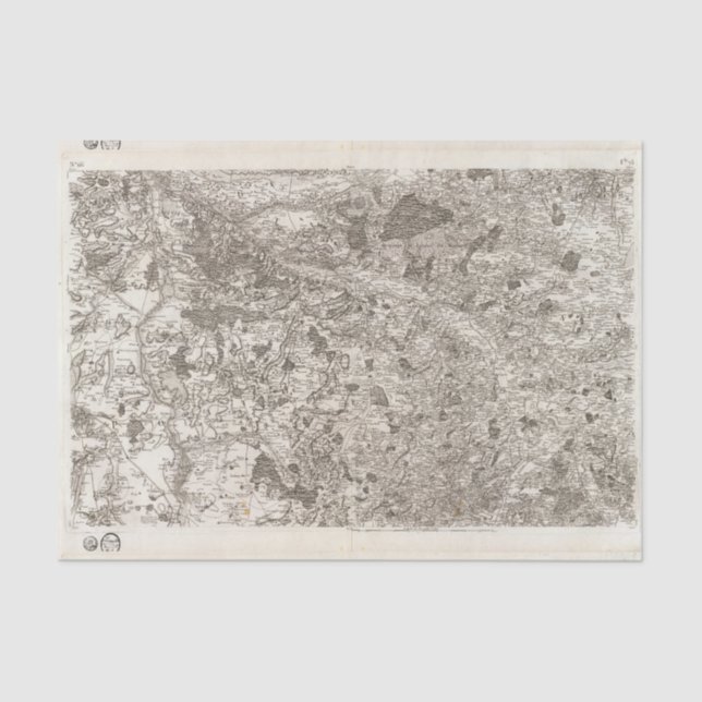 Richelieu, Saumur Tissue Paper (Front)