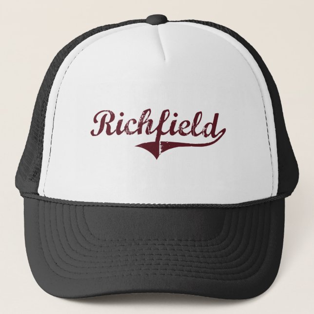 Richfield Minnesota Classic Design Trucker Hat (Front)