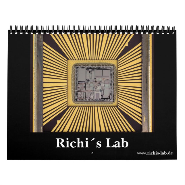Richi's Lab Calendar (Cover)