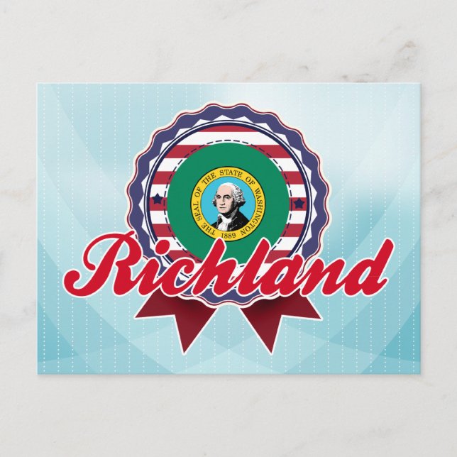 Richland, WA Postcard (Front)