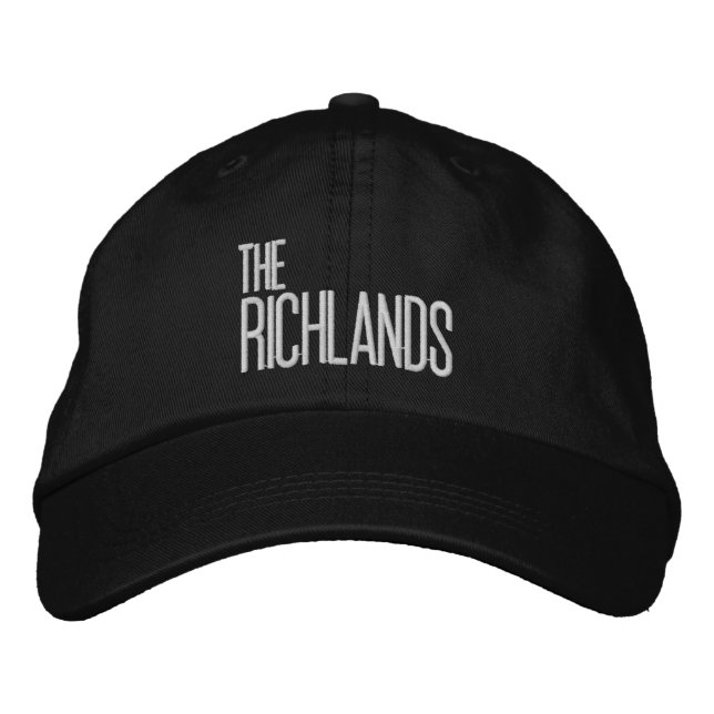 Richlands Classy Embroidered Hat (Front)