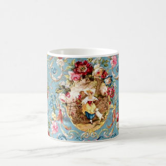 Richloom Fragonard Cornflower Blue French Country  Coffee Mug