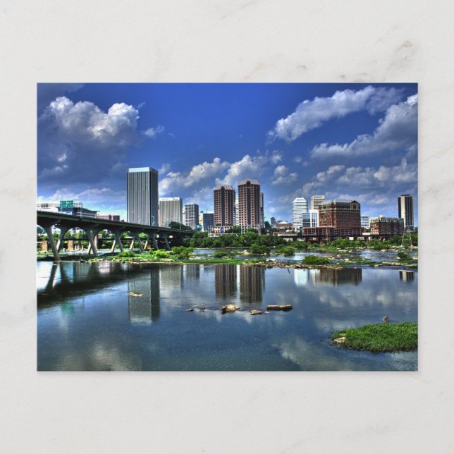 Richmond Along The River Postcard (Front)