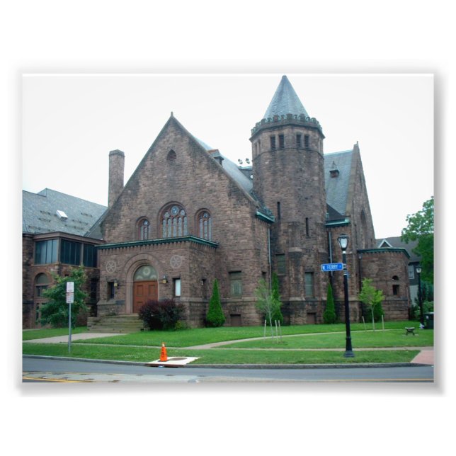 Richmond Avenue Methodist Church Buffalo NY Photo Print (Front)