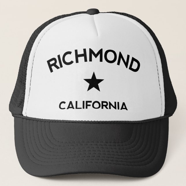 Richmond California Trucker Cap (Front)