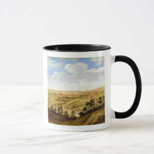 Richmond Castle, Yorkshire, c.1640-41 (oil on pane Mug