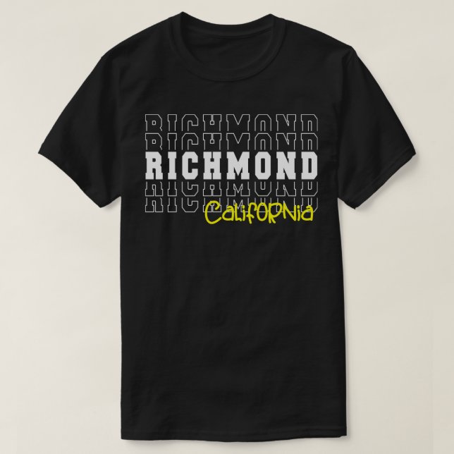 Richmond city California Richmond CA T-Shirt (Design Front)