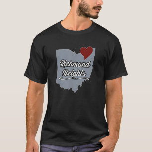 Richmond Heights Ohio OH City State USA Cute Souv T-Shirt