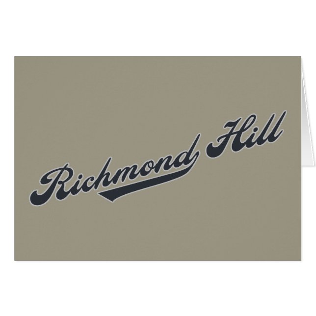 Richmond Hill (Front Horizontal)