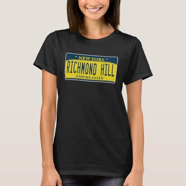 Richmond Hill Queens NY New York Neighborhood Lice T-Shirt (Front)