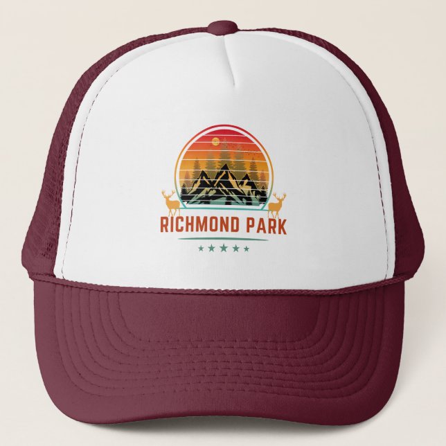Richmond Park National Park Trucker Hat (Front)