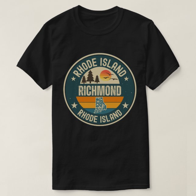 Richmond, Rhode Island T-Shirt (Design Front)