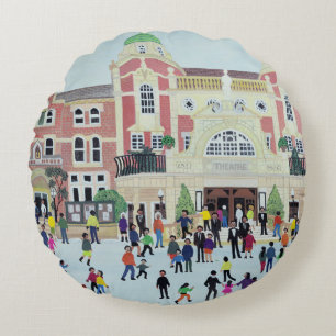 Richmond Theatre London Round Cushion