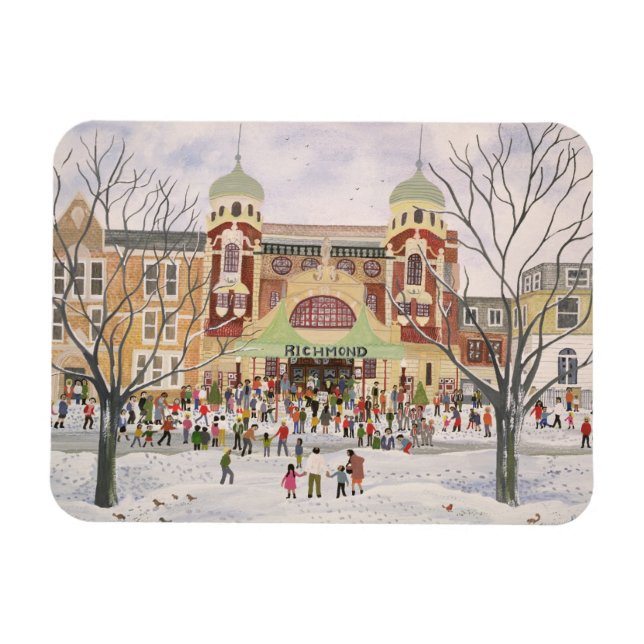 Richmond Theatre Surrey 1988 Magnet (Horizontal)