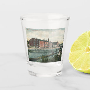 Richmond VA, 1909 Libby Prison, Vintage Inspired Shot Glass