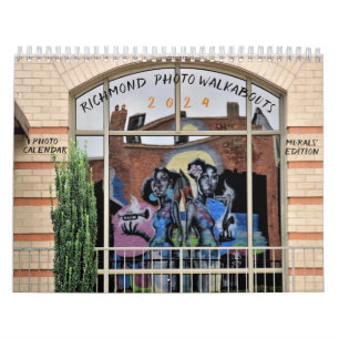 Richmond VA Photo Walkabouts Mural Edition Calendar