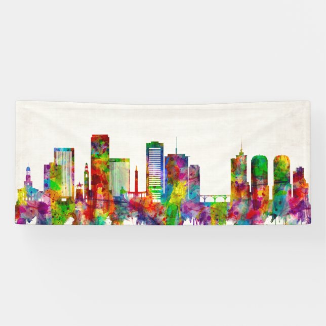 Richmond Virginia Skyline Banner (Horizontal)