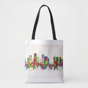 Richmond Virginia Skyline Tote Bag