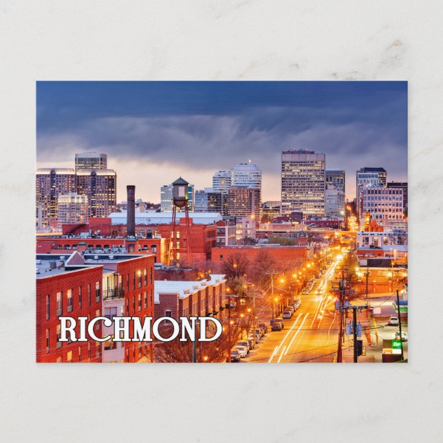 Richmond, Virginia, United States Postcard (Front)