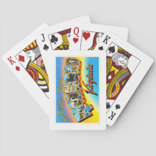 Richmond Virginia VA Old Vintage Travel Postcard- Playing Cards