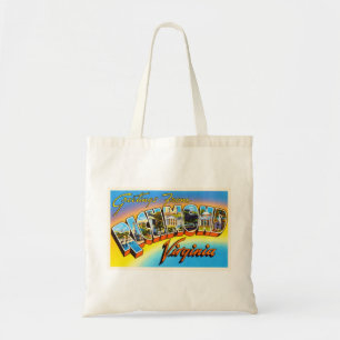 Richmond Virginia VA Old Vintage Travel Postcard- Tote Bag