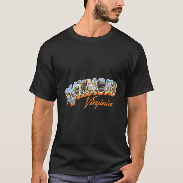 Richmond Virginia Va T-Shirt (Front)