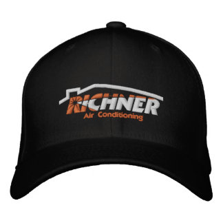 Richner Air Hat Embroidered Black