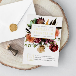 Richness of Spring Colourful Floral Photo Wedding