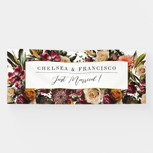 Richness of Spring Colourful Wedding Banner (Horizontal)