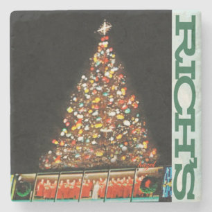 Rich's Atlanta, Rich's Tree Atlanta, Rich's Tree  Stone Coaster