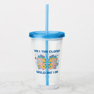 RICK AND MORTY™   Am I The Clone? Acrylic Tumbler
