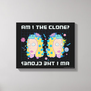 RICK AND MORTY™ Am I The Clone? Canvas Print