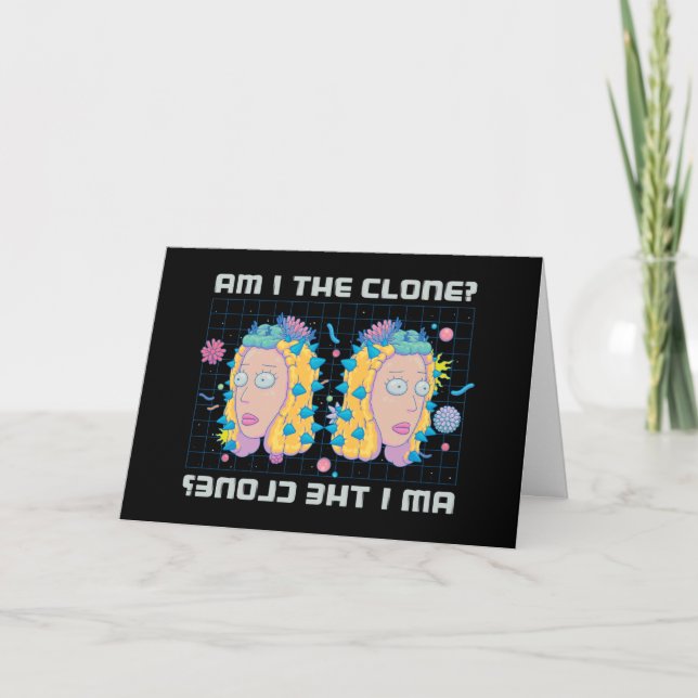RICK AND MORTY™ | Am I The Clone? Card (Front)