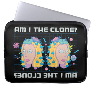 RICK AND MORTY™   Am I The Clone? Laptop Sleeve