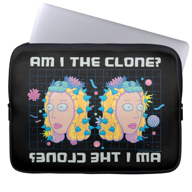 RICK AND MORTY™ | Am I The Clone? Laptop Sleeve (Front)