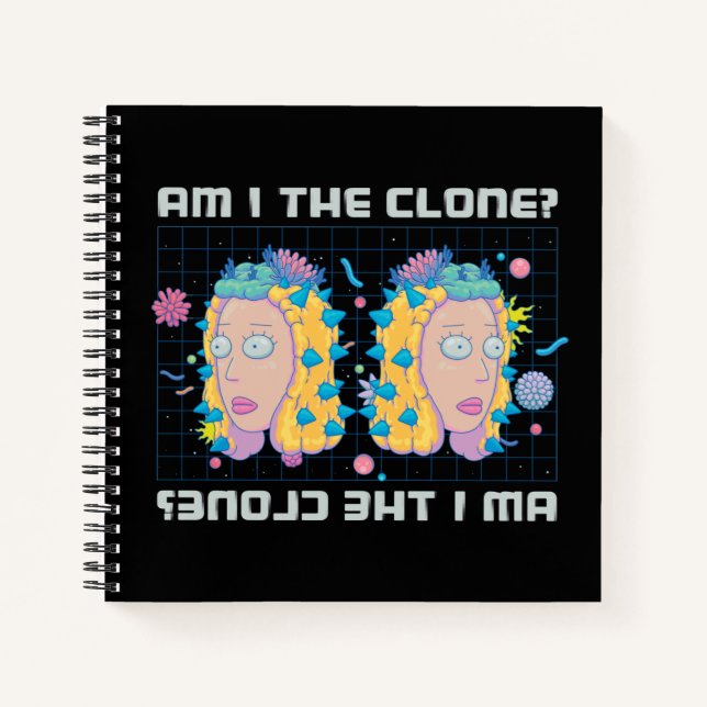 RICK AND MORTY™ | Am I The Clone? Notebook (Front)