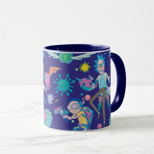 RICK AND MORTY™ Among Infected Cells Pattern Mug