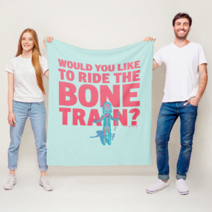 RICK AND MORTY™ Anatomy Park - Bone Train Fleece Blanket