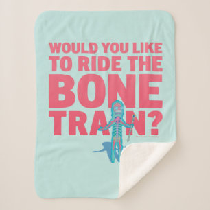 RICK AND MORTY™   Anatomy Park - Bone Train Sherpa Blanket